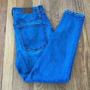 Madewell 11” High Rise Skinny Jeans
